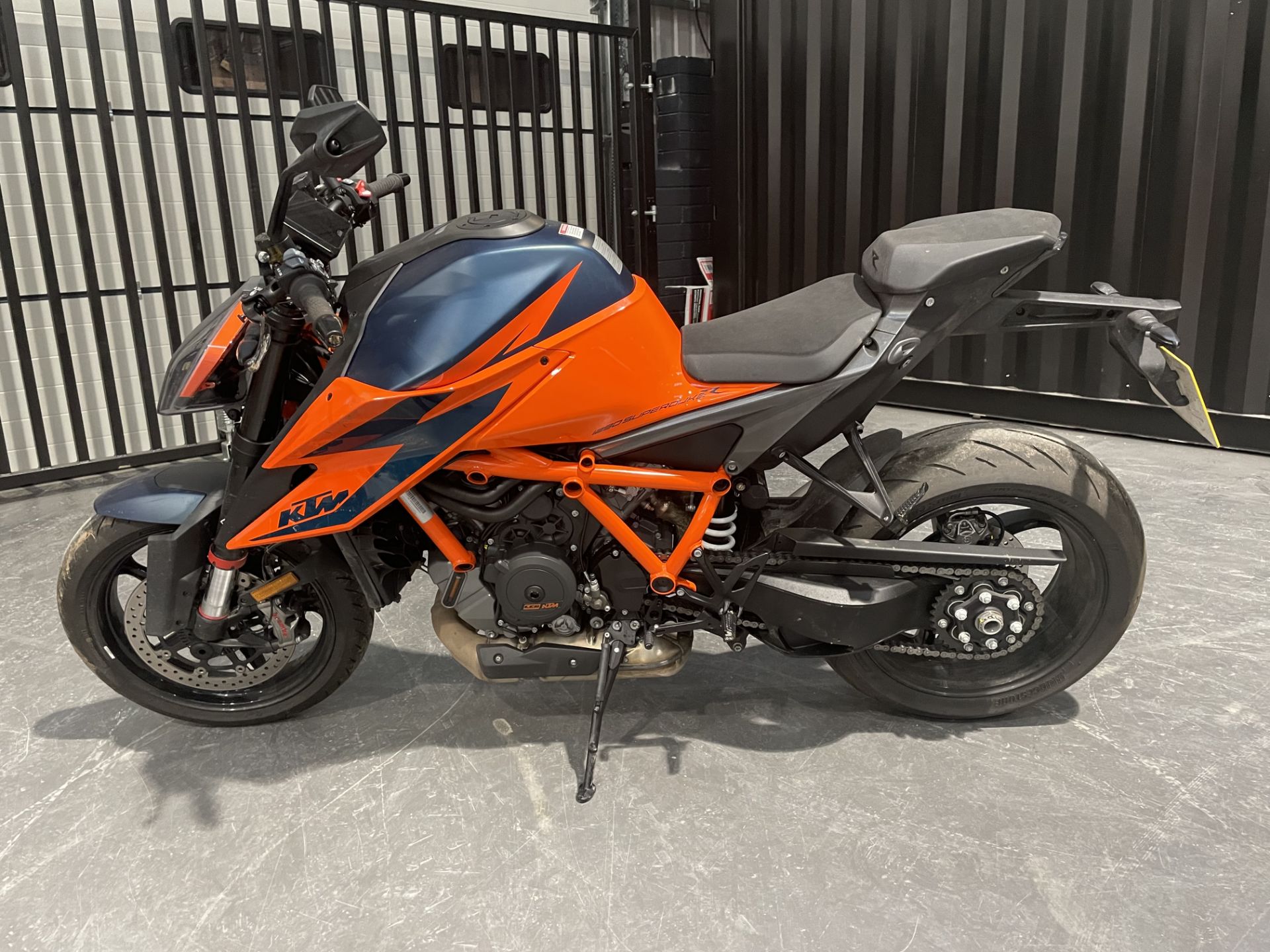 A KTM 1290 Super Duke Road Bike, Reg. No.ML21DYH, VIN No.VBKV39402MM940213, V5, new lockset being - Image 2 of 4