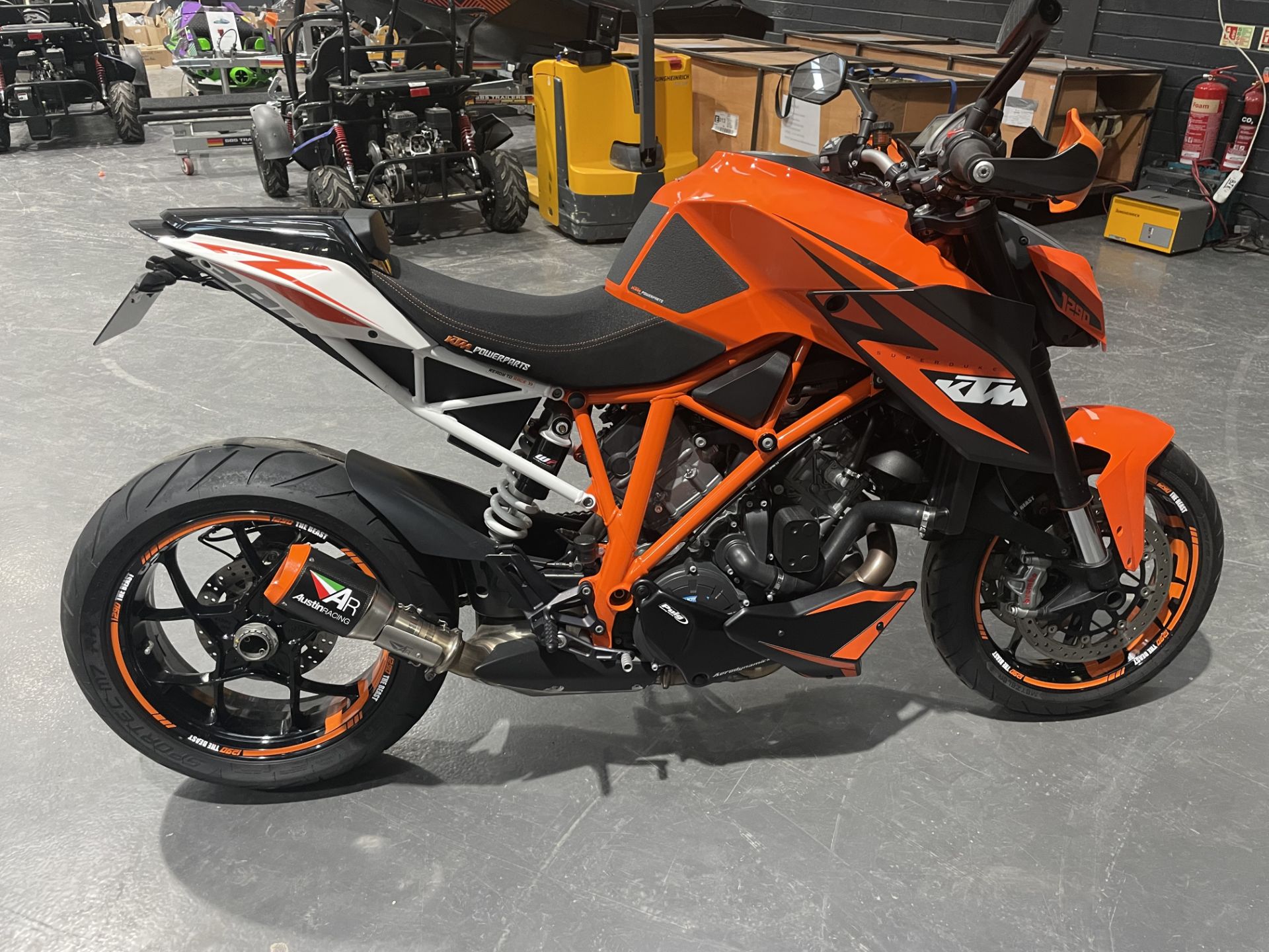 A KTM 1290 Super Duke R Road Bike, Reg. No.CJ17SYS, 9,368miles, VIN No.VBKV39406GM948836, V5,