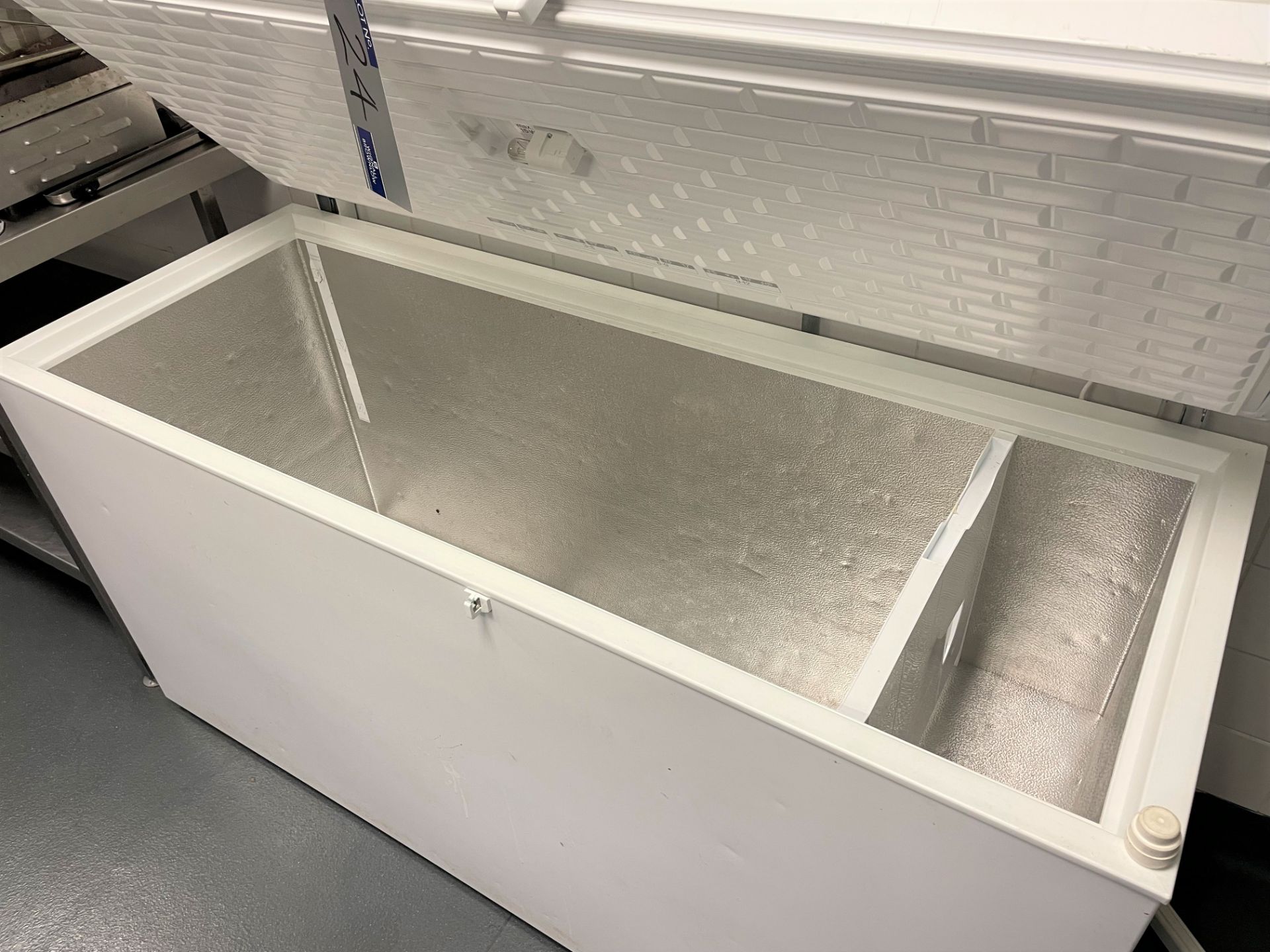 A Vestfrost Chest Freezer, 1560mm x 600mm x 850mm h. - Image 2 of 2