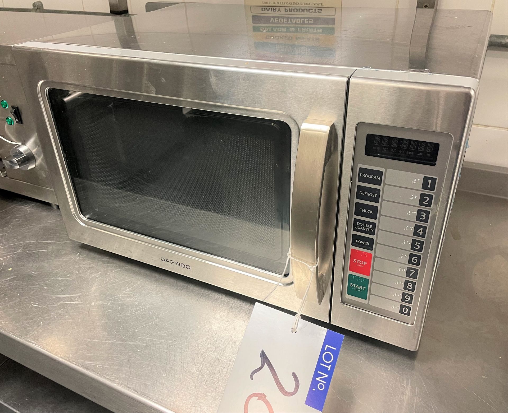 A Daewoo KOM9P11 Commercial Microwave Oven No.DJAX18600137.