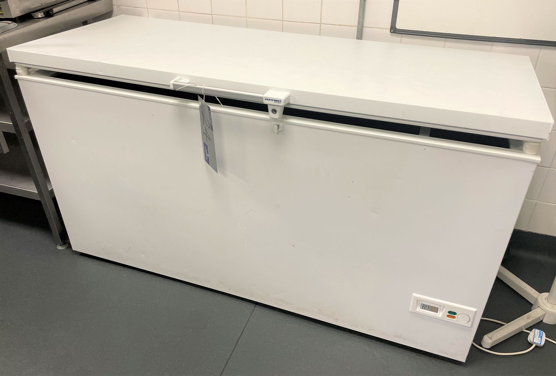 A Vestfrost Chest Freezer, 1560mm x 600mm x 850mm h.