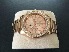 Nice Geneva Ladies/Girls Quartz Diamante Wristwatch (GS84)
