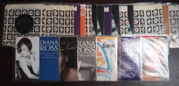 29x Diana Ross Collection & 15x Gary Glitter Record Collection
