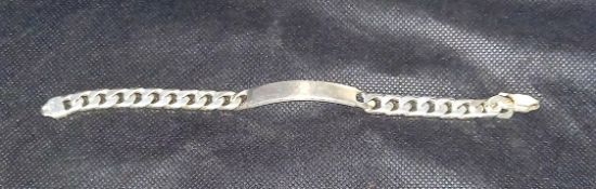 925 Silver Identity Bracelet.