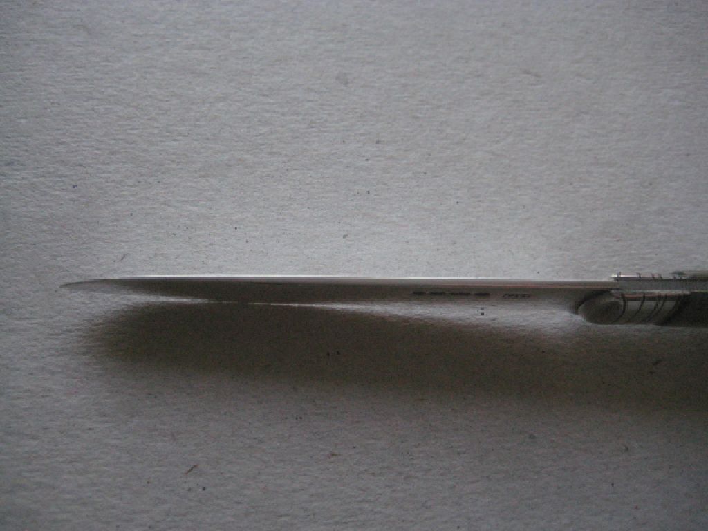Victorian Carved Mother of Pearl Hafted Fruit Knife - Image 3 of 9