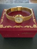 Beautiful Rotary As New Gold Plated Watch (GS187) A Ladies beautiful Rotary Gold Plated Quartz