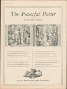 Original 1957 Guinness Print _The Powerful Porter'-GE.2452.A