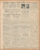 Burning of Cork Ireland By The Black & Tans Antique 1920 Newspaper