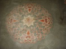 Chinese wool carpet. 12 ft x 9ft.