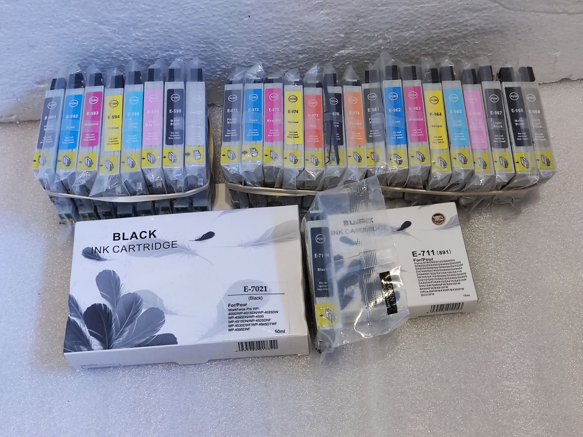 100 Packs of EPSON Replacement Ink Cartridges for Various Models + Different Colours - All New - Image 3 of 3