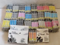100 Packs of EPSON Replacement Ink Cartridges for Various Models + Different Colours - All New