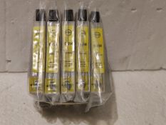 5 Packs of E-594 Ink Cartridge Replacement for Epson T0594 Yellow