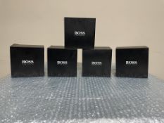 Designer Watches: 5 x Mens Hugo Boss Watches - Brand New!! JobLot!!