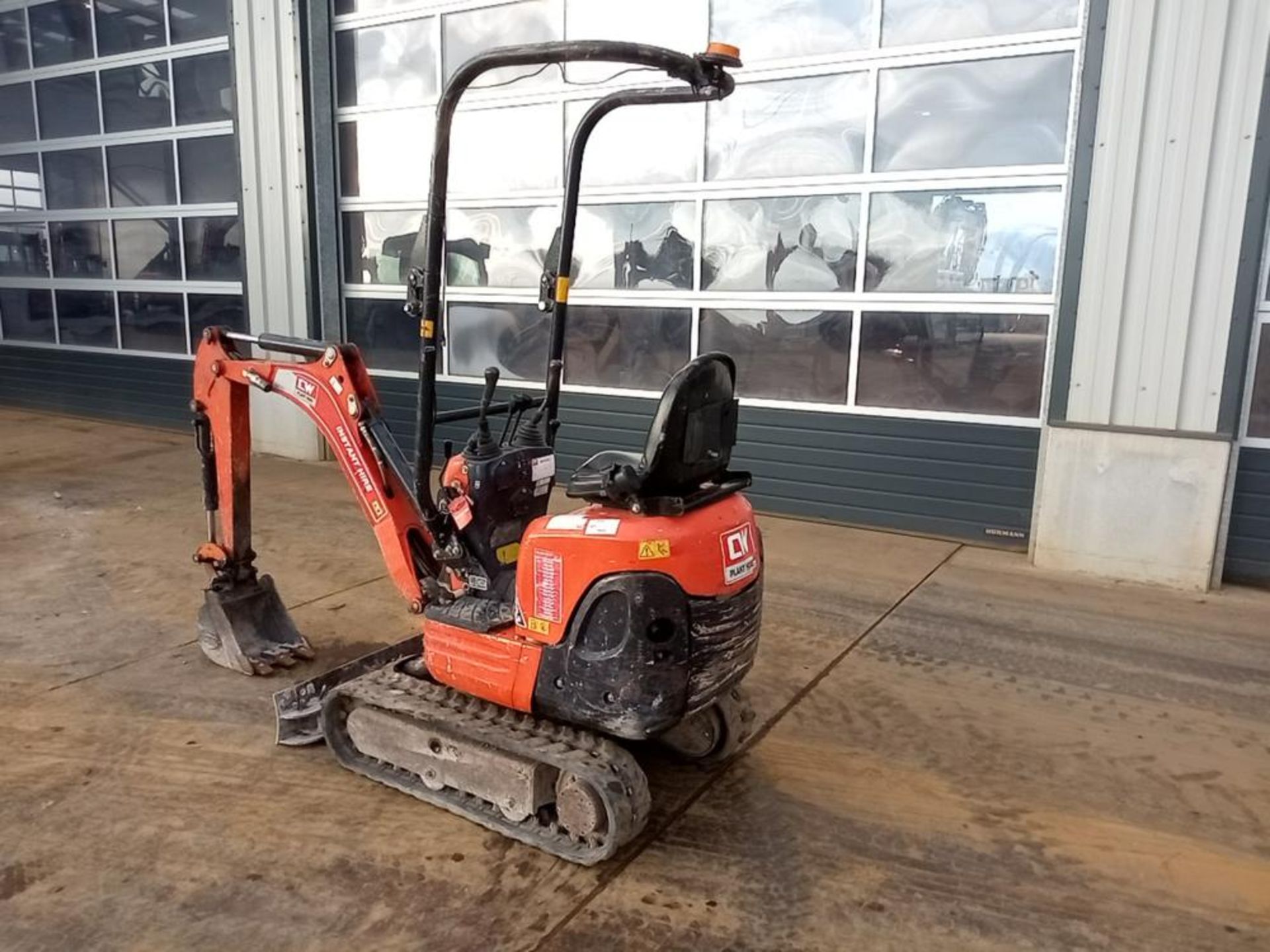 2017 Kubota K008-3 Micro / Mini Digger NO VAT - Image 9 of 12