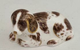 Royal Crown Derby Scruffy Puppy 2006 Paperweight