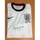 Roy Hodgson Signed England Shirt