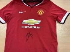 Anthony Martial Signed Manchester United Shirt Age 12/13