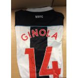 David Ginola Signed Newcastle Shirt