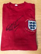 Geoff Hurst Signed Long Sleeve T-shirt