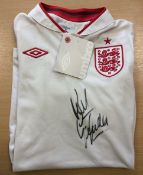 Paul Gascoigne Signed England Shirt