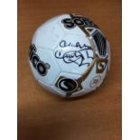 Malcolm Macdonald Signed Football