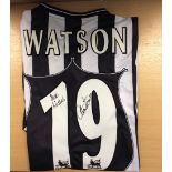 Steve Watson Signed Newcastle Shirt