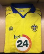 Eddie Gray Signed Leeds United Football Shirt