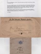 China 1930-31 Important group of letters from Edward Ingram, a British diplomat who was charge d’af