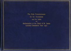 1937 Coronation Year. The High Commissioners in London for the Dominions and for India and Ambassado