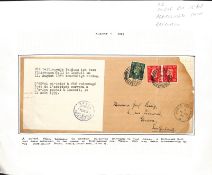 CRASH MAIL / G.B - EXHIBITIONS 1939 (Aug 10) Cover to Switzerland, posted at the Bakewell Agricu...