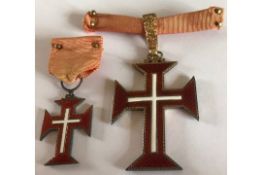 Portugal Military Order Of Christ Grand Cross Badges C1950