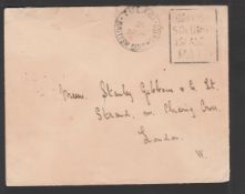 BRITISH SOLOMON ISLANDS 1906 (Sep 24) Stampless cover (minor faults) with "GOVERNMENT RESIDENCE,...