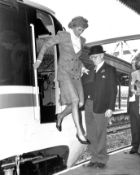 Royalty Princess Diana leaps from Train on 3/5/1988 photographed by Ronald G. Bell