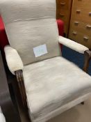 1920's Rocking Chair Re-Upholstered