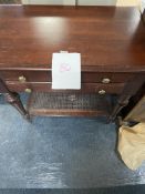 2 Drawer Side Table, 28" H x 16" w, Ethan Allen
