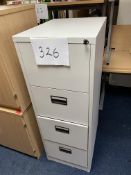 4 Drawer Metal Filing Cabinet With Key