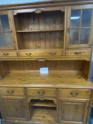 Pine Raised Back Dresser