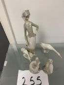 LLadro Figures - Girl with Geese