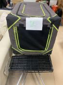 Folding Dog Crate and Carry Basket