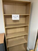 Open Front Bookcase