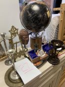 Globe and Decorative Items