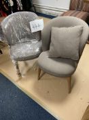 Pair Of Modern Side Chairs