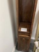 Slim Wood Cupboard and Shelves