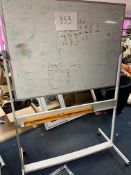 White Board On Stand