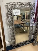NEW - Contemporary Metal Frame Art Mirror 38X66”