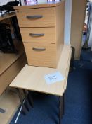 3 Stacking Tables And File Cabinet