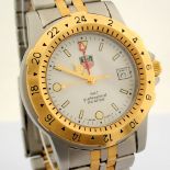 TAG Heuer / 1500 GMT Two Tone 155.706 - Gentlemen's Steel Wrist Watch