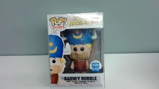 Pop vinyl Barney rubble 657