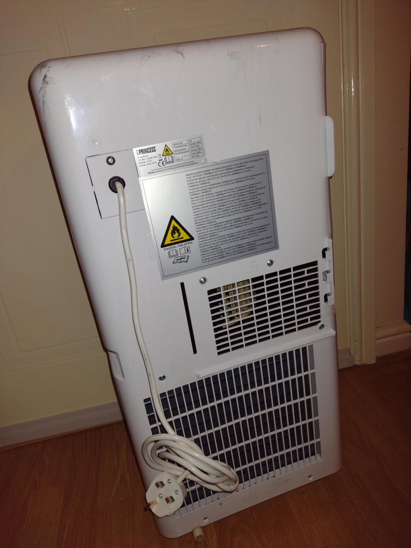 Princess 7000BTU/h 785w A-Energy Rated 3-in-1 Portable Air Conditioner (RRP £300) - Image 3 of 4