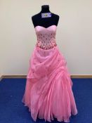 Prom Dress from Roby Prom Pink ballgown RRP £295